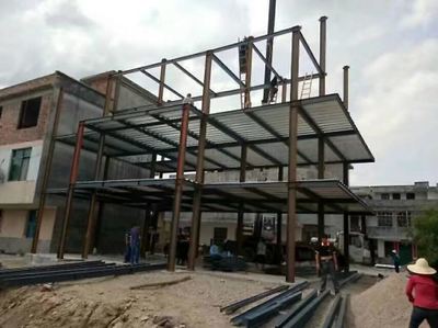 一體成形裝配式鋼混結構建筑4層住宅、4-6層廠房、6-11層辦公樓工藝流程圖集